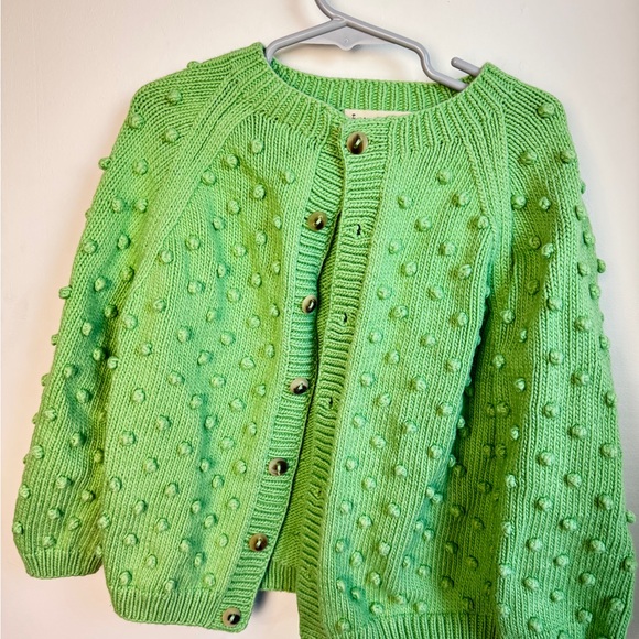 Green girls Sweater - Picture 2 of 8